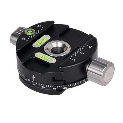 360 Degree Panoramic Panning Head Clamp Quick Release Plate