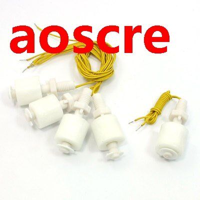 5Pcs ZP4310 Water Liquid Level Sensor PP Vertical Floating S