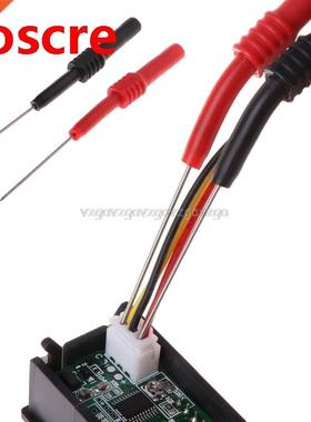 2PCS Test Leads Pin L95mm Spring Test Probe Tips Insulated T