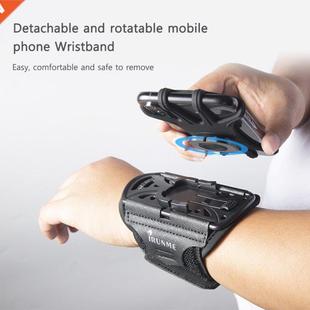 360 Rotating Phone Wrist Strap Running Armband Phone Holder