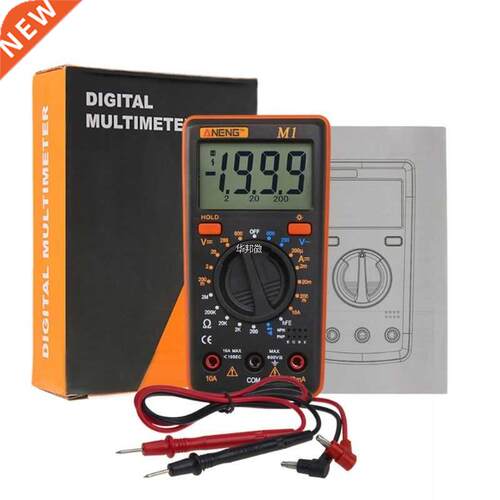 Handheld Digital Multimeter AC/DC Voltage Current Resistance