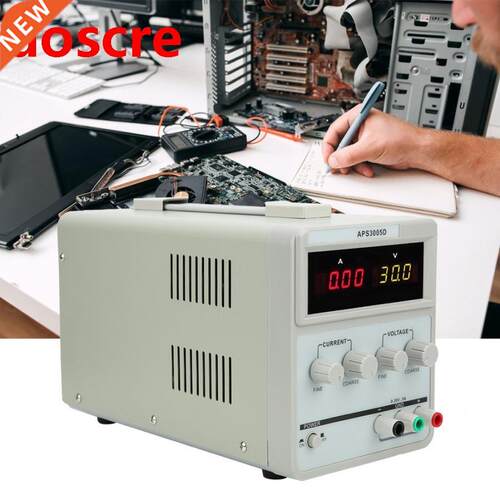 30V/5A Adjustable DC Regulated Power Supply LED Display APS3