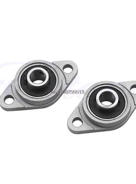 2Pcs 8mm Bore Diameter KFL08 Pillow Block Bearing Flange Rho
