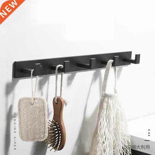 Thicken Space Aluminum Robe Hooks Wall Hang Mounted Towel Ho