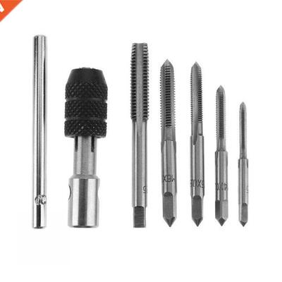 6pcs T-type Wrench Drill Set Hand Tapping Tools Machine Scre