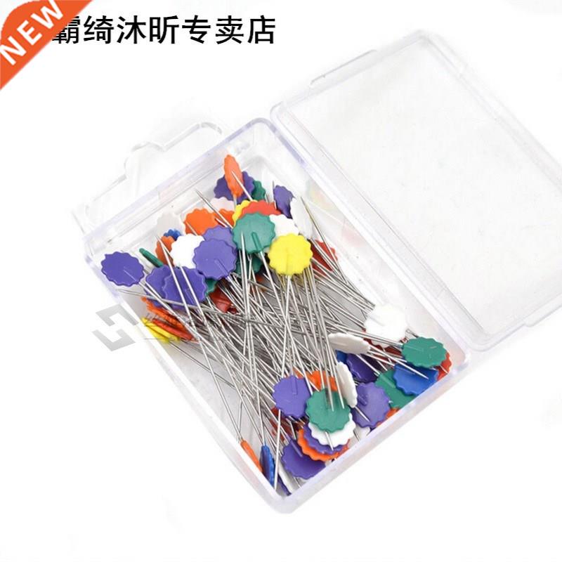 100Pcs/box Sewing Accessories Patchwork Pins Flower Pin Sewi