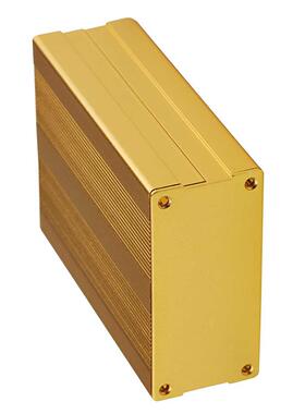 Enclosure Case Gold Project Amplifier Circuit Board Box 100x