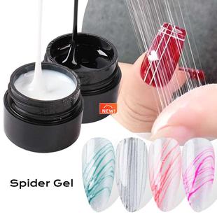 6ml Wire Drawing Gel Nails Polish Spider Web Varnish Paintin