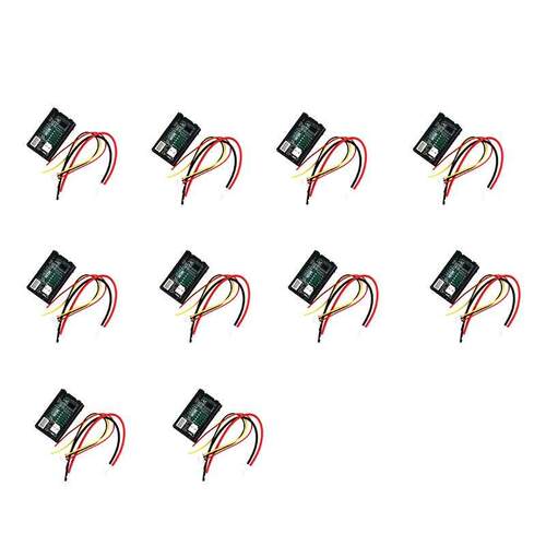 10PcsDC 0 100V 10A Digital Voltmeter Ammeter Dual Display V