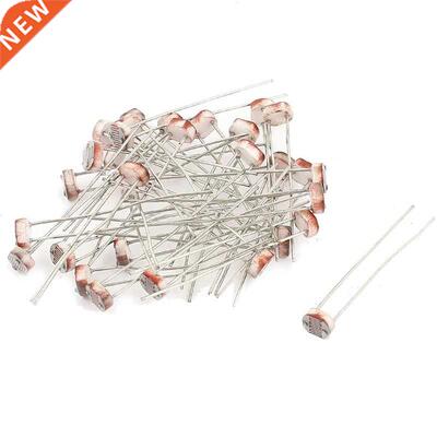 30 Pieces Photoresistor GL5516 LDR Photo Resistors Light Dep