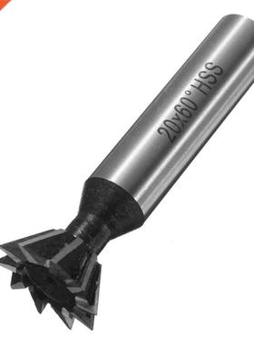 20mm 3/4 Inch 60 Degree Steel Dovetail Milling Cutter Straig