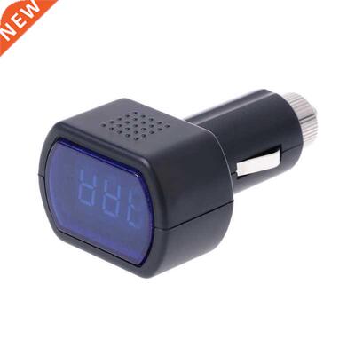 LED Battery Voltmeter Voltage Gauge Volt Meter 24V Car Truck