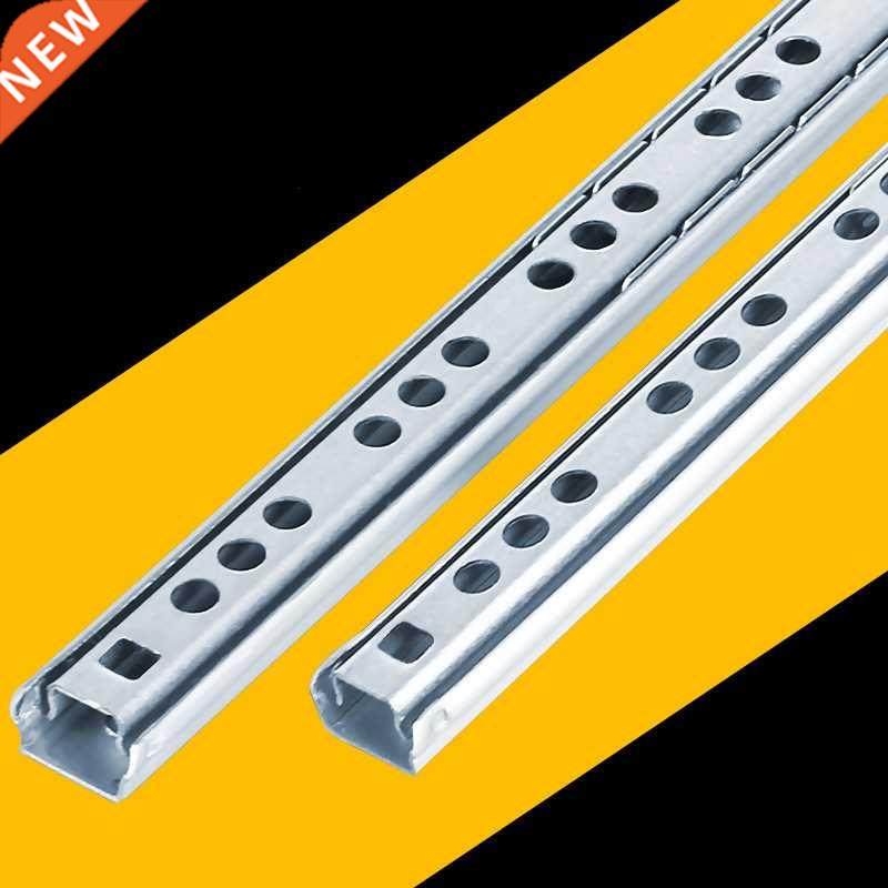 2Pcs 8-16 Ball Bearing Drawer Slides Furniture Slide Steel