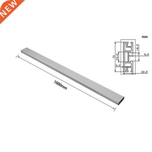 1000mm Aluminium Profile Fence 70mm Height with T-tracks and
