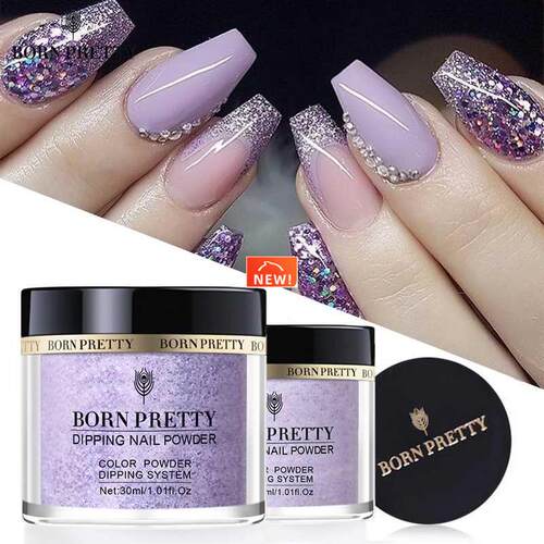 10ml Dip Nail Powder Pure-Nail-Color Shinning Natural Dry