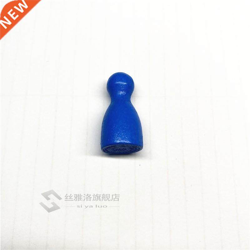 30Pcs/Set 24*12mm Humanod Chess Peces Wood Pawn/Chess Card