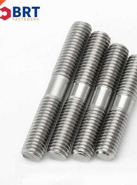 M6 M8 Stud Bolts 304 Stanless Steel Dual Head Thread Rod Me