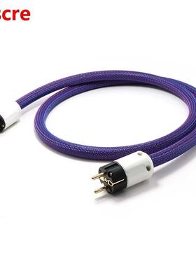 D500E Schuko Power Cable HIFI Power Cable High Purity Cop
