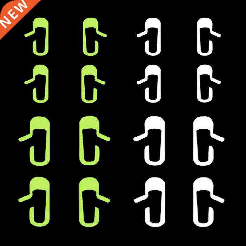 8Pcs/Set Car Door Open Exit Sticker Decal Fit 适用于 Tesla M