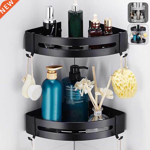 Bathroom kitchen Traceless Triangle Corner Rack Shelf Adhesi