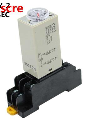 1SET H3Y-2 10Sec 10S Timer Relay DPDT 8 PIN AC220V 110V 24