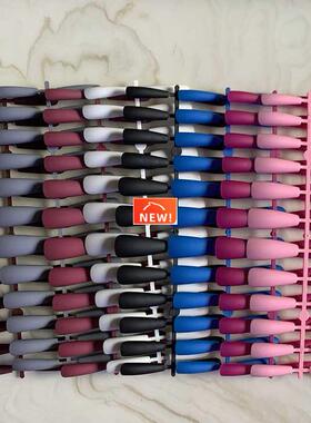 24pcs Fake nails European and American nail piece long