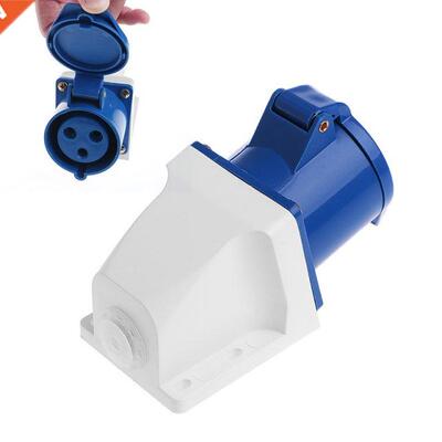 32 Amp 3pin Industrial Socket 220V-250Volt Weatherproof IP44