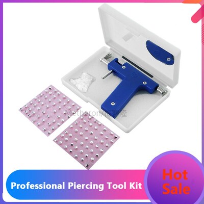 Stainless Steel Body Piercing Tool Kit Professional Ear Nose