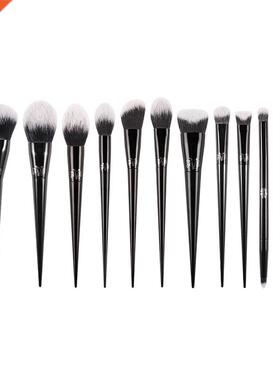 11Pcs Makeup Brushes Set Foundation Powder Blush Eye Shadow