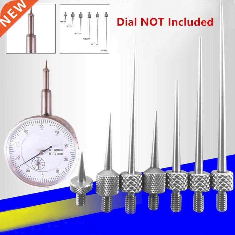 6pcs Dial Digital Test Indicator Contact Point Stem Rod Dept