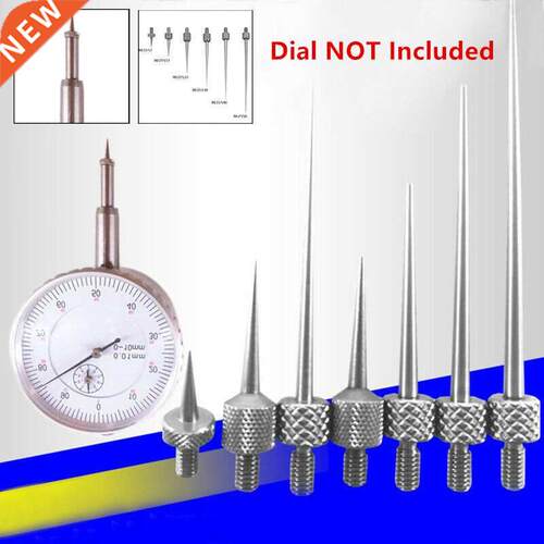 6pcs Dial Digital Test Indicator Contact Point Stem Rod Dept