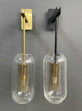 Modern Glass Wall Light Sconce Decorative Led Mirror Bedroom