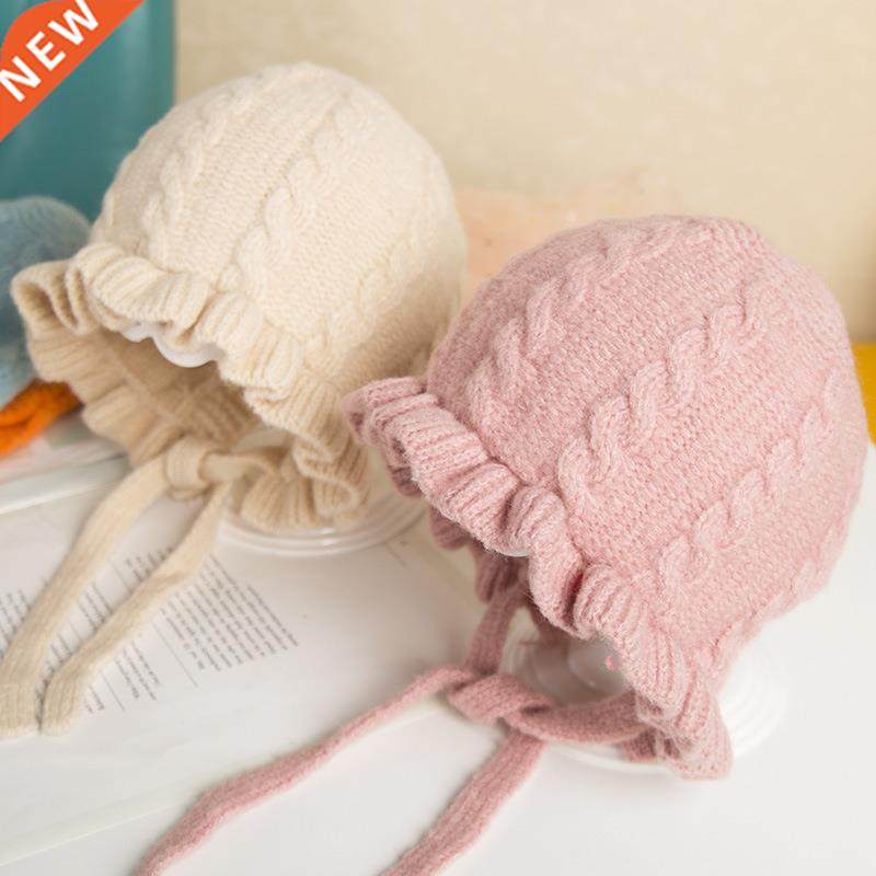 Infant Hat Winter Girl Baby Hooded Hat Autumn and Winter Ear