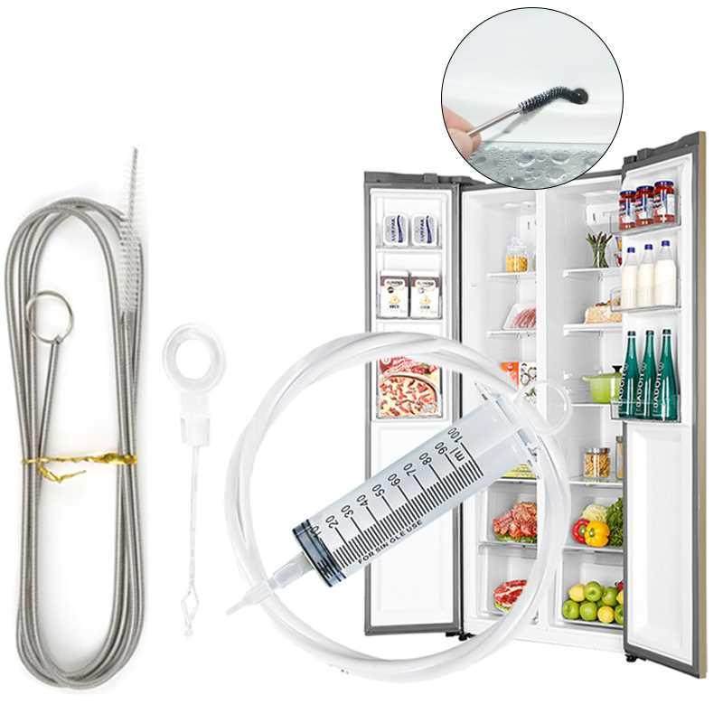 refrigerator brush Refrigerator Drain Hole Clog Remover Dred