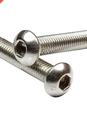 Stainless Steel Button Head Screw, Hex Socket Bolts Type:6