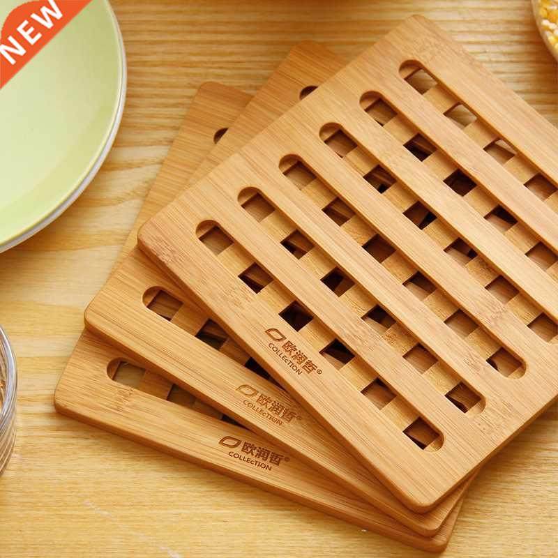 Chinese Coasters Placemat Bamboo Waterproof Insulation Pad T