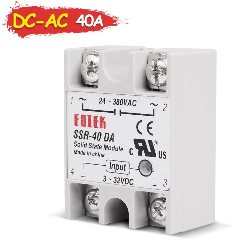 Industrial Singh Phase Solid State Relay Module SSR 40 DA 3-