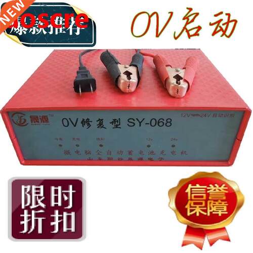0V start 12V24V pulse repair battery charger car battery cha