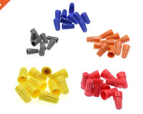100PCS Electrical Wire Connection Screw Twist Connector Cap