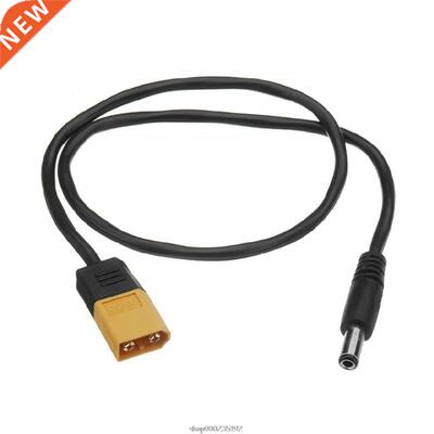 XT60 Male Bullet Connector To Male DC DC5525 Power Cable 5.5