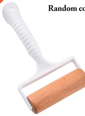 Wood Rolling Pin Non Stick Smooth T-Shape Dough Roller Pastr