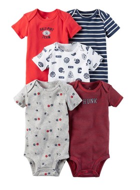 2021 Unisex 5PCS Baby Girl Clothes Cotton Bodysuits Newborn