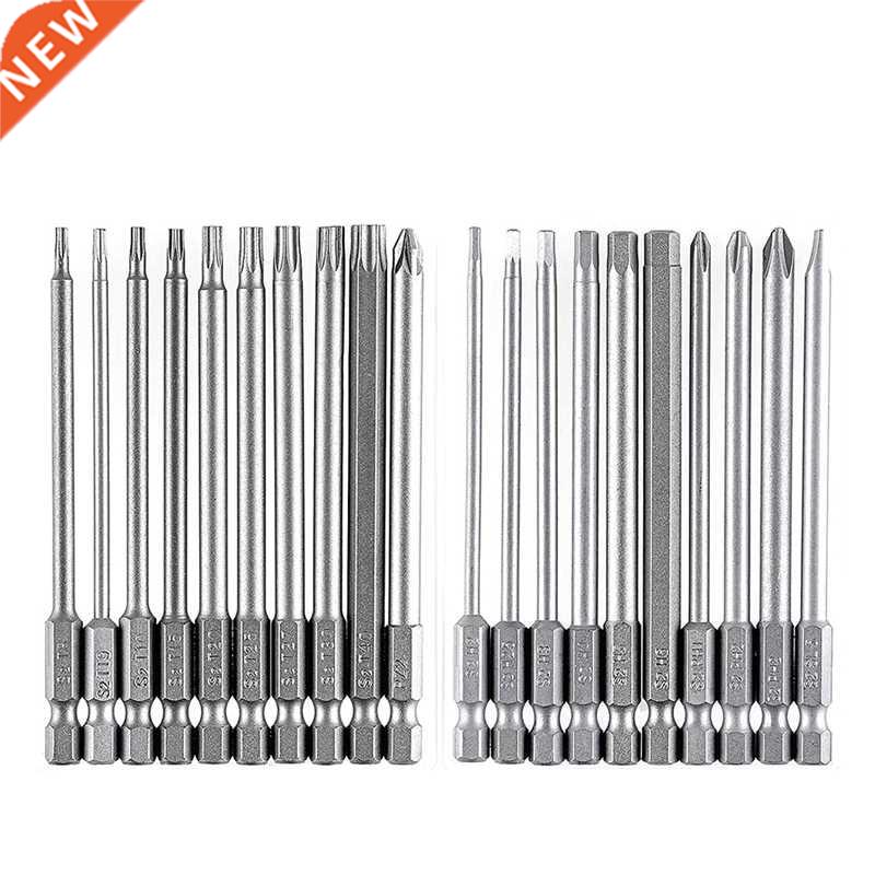 Bit Set Long, Magnetic Bit Set 20 Pcs 100Mm, Torx Bit T8-T40