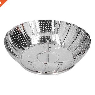 Steamer Rack Retractable Steam Shelf Food Grade Adjustable f