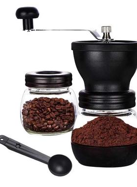 Manual Coffee Bean Grinder With Ceramic Burr,Hand Coffee Gri