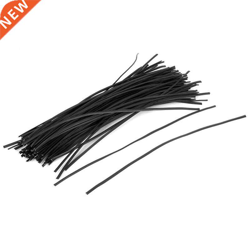 Shell Package Reusable Twist Ties Cable Wires 100pcs Black