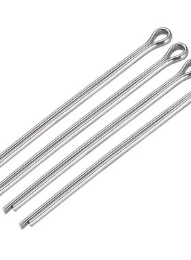 4Pcs Split Cotter Pin - 5mm x 100mm 304 Stainless Steel 2-Pr