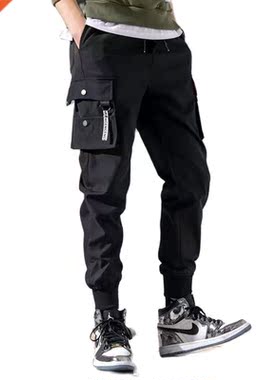 Summer Men's Pants Te Feet Overalls Harajuku Thn Ank