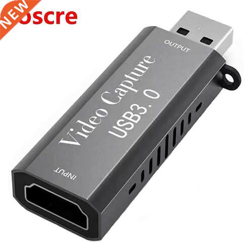 HDMI Video Capture Card, 4K HDMI to USB 3.0 Game Capture 108