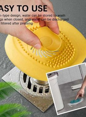 Bathroom Washbasin Drain Hair Catcher Silicone Sink Drain St